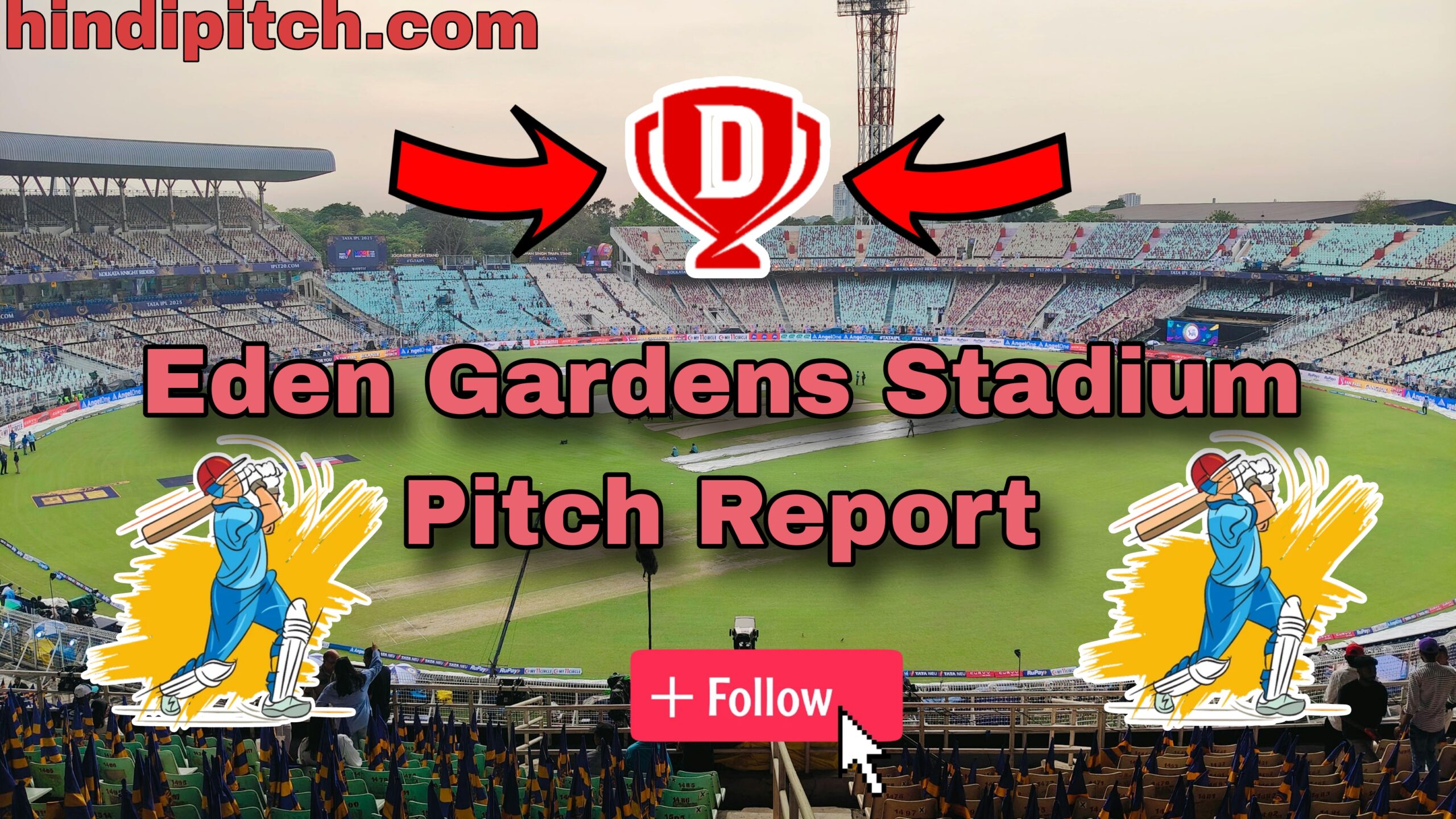Eden Gardens Stadium Pitch Report